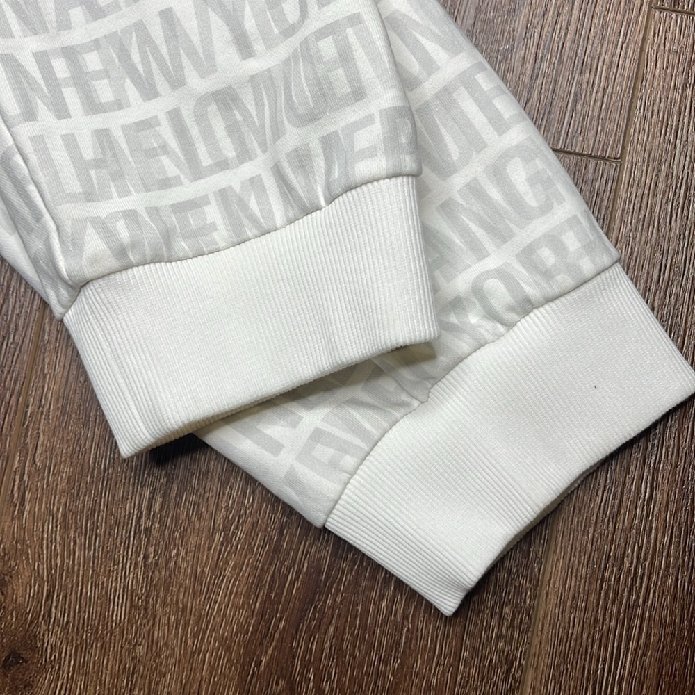 Helmut Lang White printed lounge pants M - Picture 9 of 13